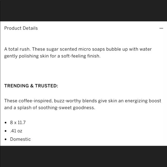 PINK sugar high Coffee Shop soap cubes NWT - Picture 5 of 5